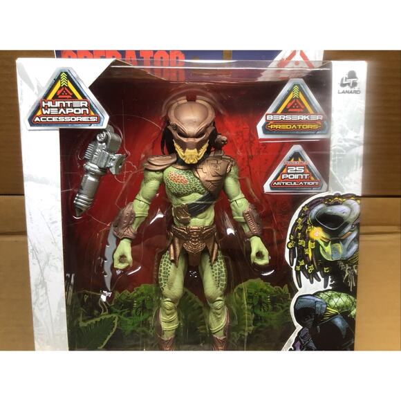 NEW Lanard 7" Berserker Predator Hunter Action Figure Walmart Exclusive - Picture 2 of 4